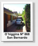 O�higgins N� 868 San Bernardo