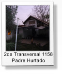 2da Transversal 1158 Padre Hurtado