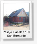 Pasaje Llacolen 190  San Bernardo